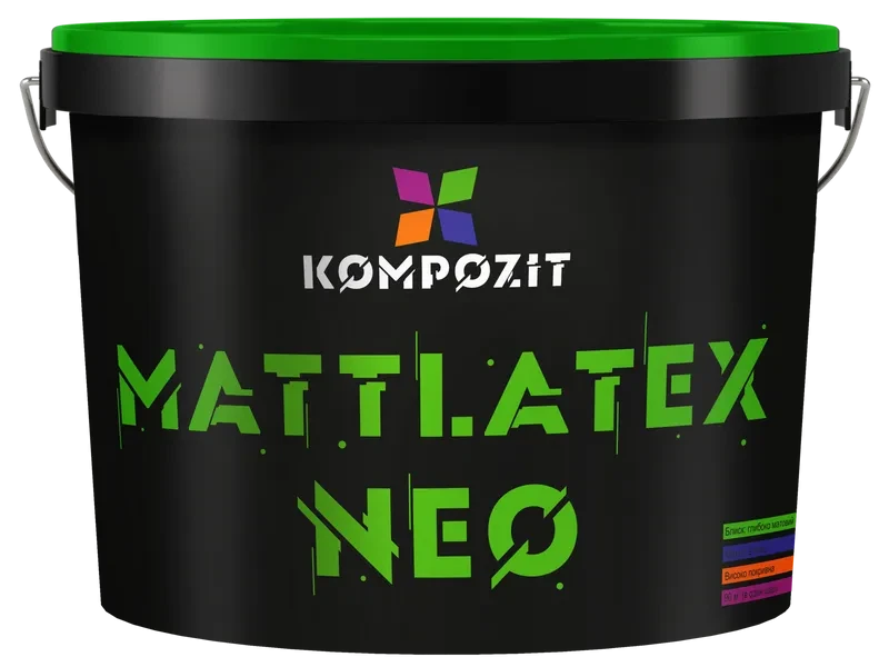 Фарба інтер"єрна Matt Latex NEO "Kompozit", 4,2 кг