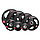 Набір дисків олімпійських Hop-Sport 4 х 1,25 кг, фото 4