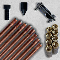 13,5 м комплект заземлення обміднений Ø 14,2 мм, 5/8" Anchor