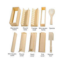 Професійний набір для приготування суші 10 предметів Whatever, фото 4