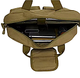 Дорожня тактична сумка для документів і ноутбука Solve Black KT6007102 solve, фото 5