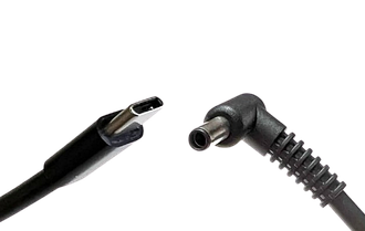 Перехідник кабель тригер PD 19.5v Type-C (5a, 100w) на 4.5x3.0mm (+pin)