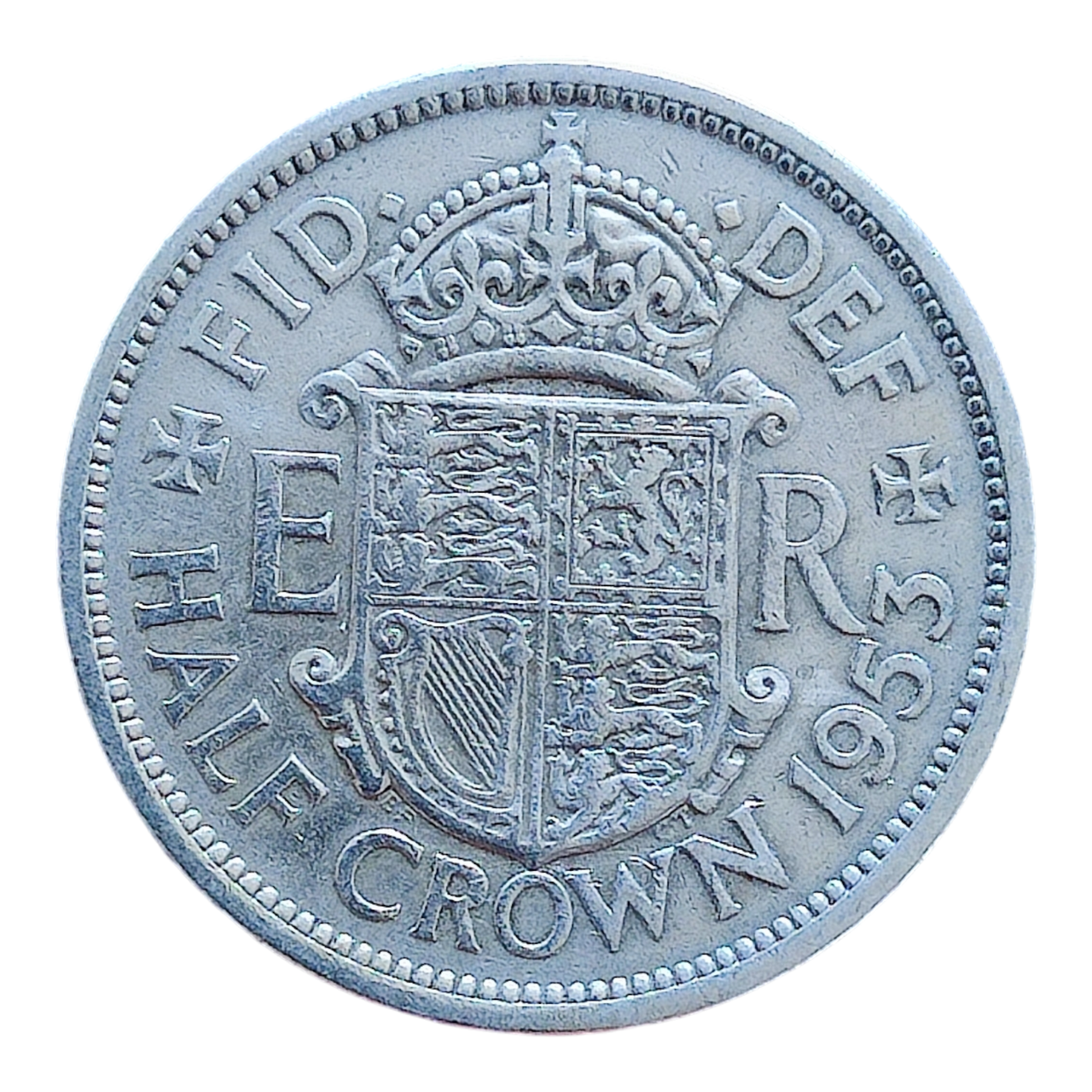Велика Британія ½ крони 1953