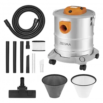 Пилосос професійний Zeegma ZONDER PRO ASH SILVER