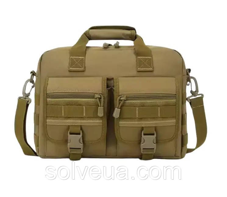 Дорожня тактична сумка для документів і ноутбука Solve Койот KT6007105 solve