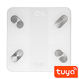 Ваги підлогові Adler AD 8186 White – Smart, фото 4