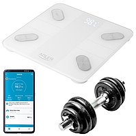 Ваги підлогові Adler AD 8186 White – Smart