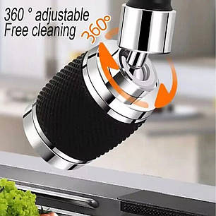 Насадка-аератор для кухонного змішувача обертання на 360 Faucet universal pipe 208917, фото 3