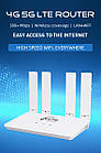 Wi-Fi роутер 4G CPE B838 з вбудованим 4G модемом, Type C, фото 5
