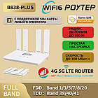 Wi-Fi роутер 4G CPE B838 з вбудованим 4G модемом, Type C, фото 4
