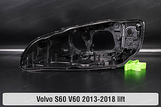 Корпус фари Volvo S60 V60 (2013-2018) рест лівий