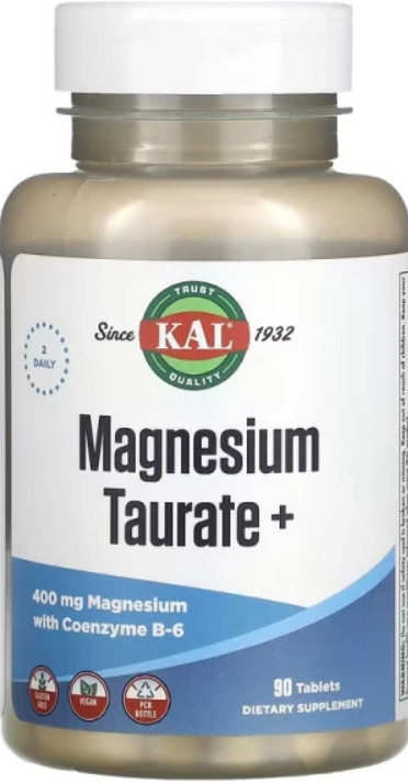 Магній таурат KAL Magnesium Taurate + 90 tab