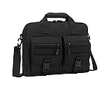 Тактична дорожня сумка для документів і ноутбука Solve Black KT6007102, фото 3