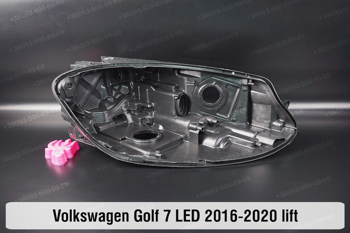 Корпус фари VW Volkswagen Golf 7 LED (2016-2020) рест правий, фото 1