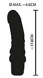 Вібратор реалістичний на батарейках NATURE VIBE довжина 17,8 см, діаметр 4,6 см, фото 3