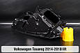 Корпус фари VW Volkswagen Touareg (2014-2018) рест лівий, фото 3
