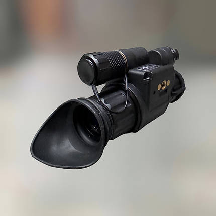 ПНБ, Монокуляр нічного бачення AGM WOLF-14 NW1, білий люмінофор, кріплення на шолом, футляр, фото 1