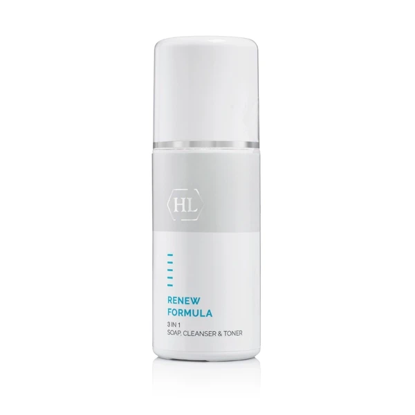 HOLY LAND 3 IN 1 SOAP, CLEANSER & TONER RENEW FORMULA Очищуюча емульсія 150 мл, фото 1