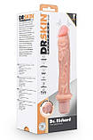 Вібратор реалістичний із випуклими вінками Blush Dr. Skin Dr. Richard, бежевий, фото 5