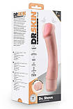Вібратор реалістичний Blush Dr.Skin Dr.Steve, бежевий, фото 6