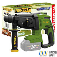 Акумуляторний перфоратор Procraft PHA40 (без АКБ та ЗП)