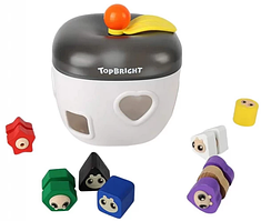 Іграшка дерев'яна Сортер яблуко №121009/Top Bright/(12)