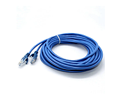 Кабель шнур Мережевий кабель (патч-корд) LAN Cat 5e 5m Blue