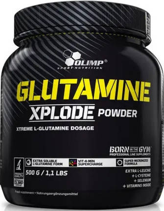 Глютамін Olimp Labs Glutamine Xplode 500 г лимон, фото 1