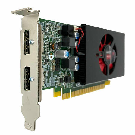 Відеокарта ATI Radeon R7 450 4GB GDDR5 128Bit DX12 SFF low profile Б/В, фото 1