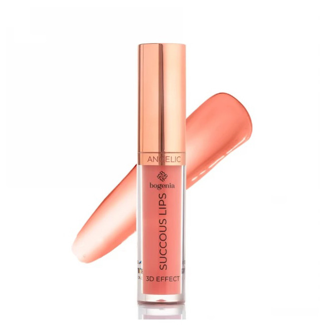 BOGENIA Помада рідка для губ Succous Lips Angelic 3D effect BG711 - №06 Urbanity, фото 1