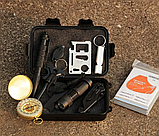 Набір інструментів мультитул для виживання кемпінгу туризму 22 в 1 набір для військоого, фото 5