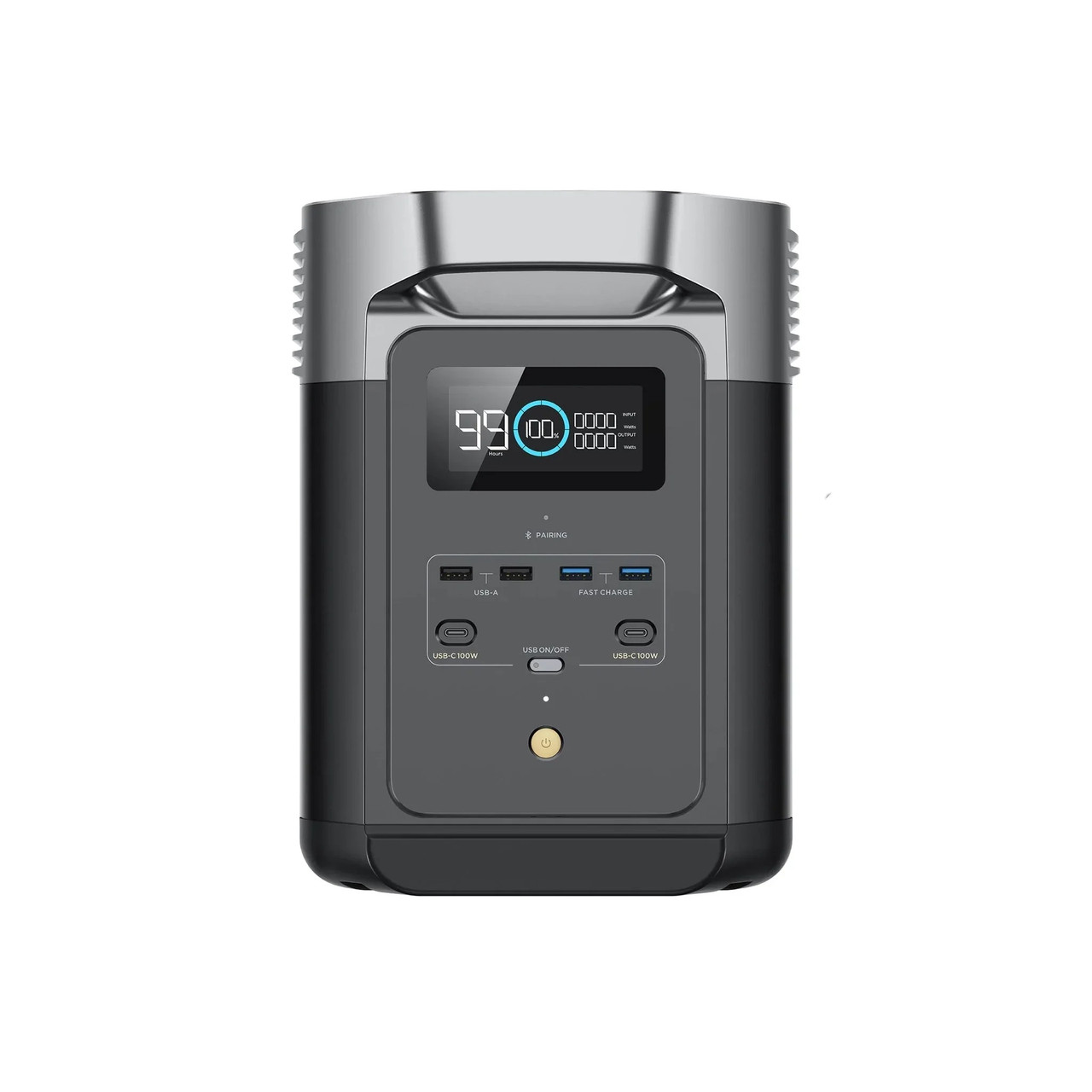Зарядна станція EcoFlow DELTA 2, для дому та квартири, портативна, 1800 W, 1024 Wh, європейська (ZMR330-EU) Refurbished