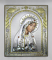 Срібна ікона "Молитва Марії"
