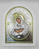 Срібна ікона Остробрамська Богородиця