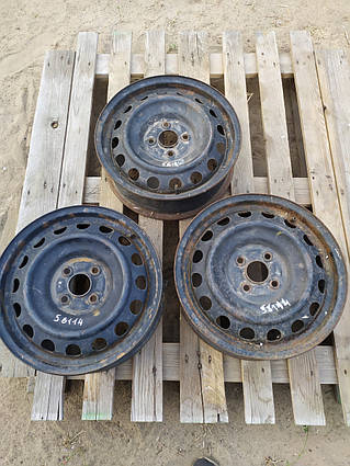 Диск сталевий штампований обід R15 ET39 Toyota Yaris 2006-2011 000056114