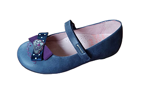 Туфлі для дівчинки Garvalin 111632 синій 27-32