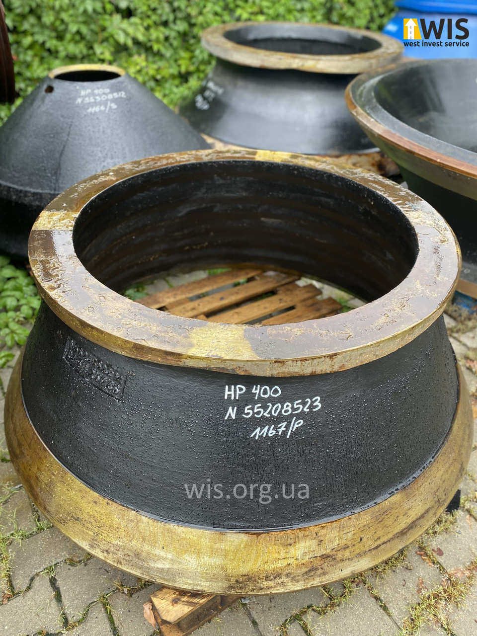Зовнішній конус дробарки Metso HP400