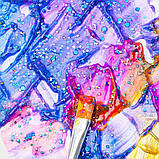 Акрилові фарби з блискітками для малювання Art Rangers Acrylic glitter набір 8 кольорів 22 ml., фото 5