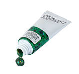 Художні акрилові фарби з блискітками Art Rangers Acrylic glitter 6 кольорів у тубах по 75ml, фото 10