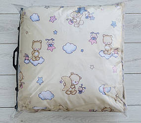 Постільний комплект в ліжечко 9 в 1 "Ведмедик на хмаринці"
