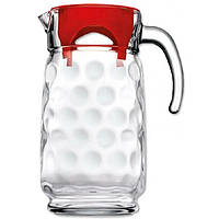 Глечик скляний з кришкою Pasabahce Space 43674, 1.65 л, для води, молока, напоїв