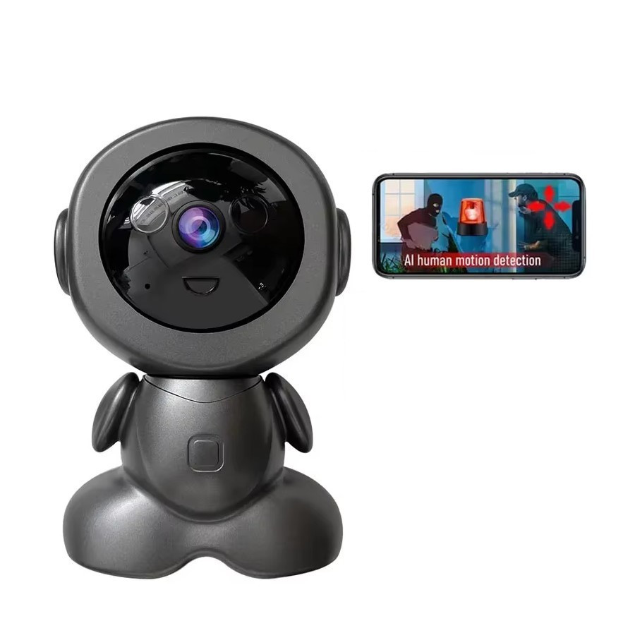 Поворотна охоронна IP WiFi камера OEMG Q01-L 8MP.  V380Pro
