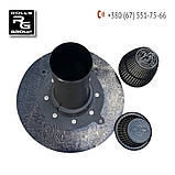 Покрівельна воронка DN110 з бітумним полотном, євроруберойд, Finland, фото 2