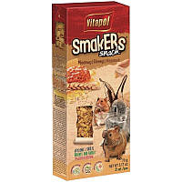 Корм Vitapol Smakers Snack 2 шт / 90 г для гризунів з медом снеки - 5904479011152