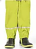 Прогумовані штани-комбінезон неутеплені салатові Lupilu (Німеччина) 110/116, 122/128см, фото 4