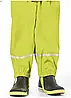 Прогумовані штани-комбінезон неутеплені салатові Lupilu (Німеччина) 110/116, 122/128см, фото 3