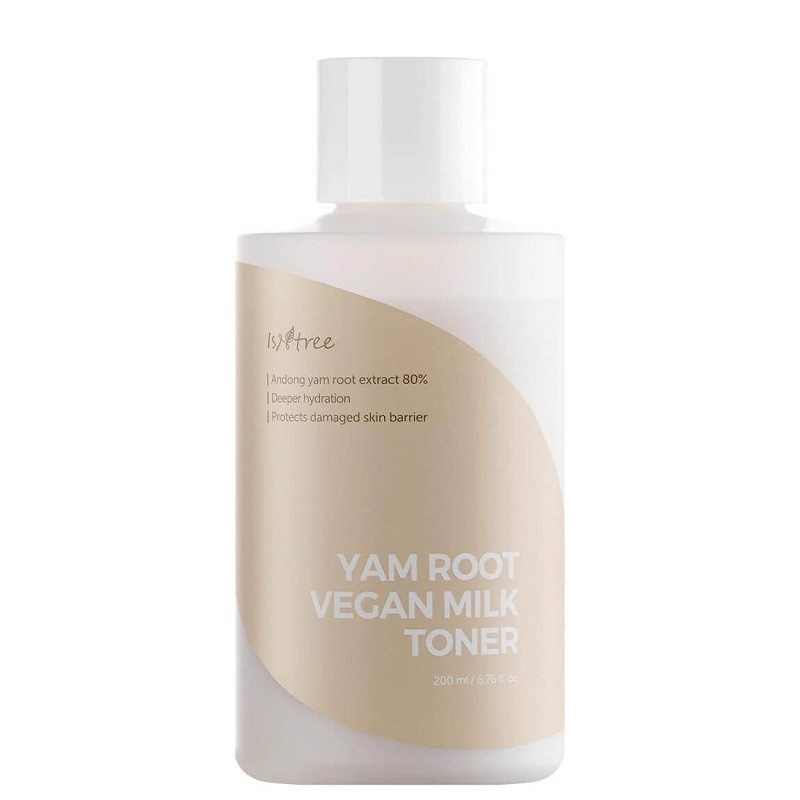 Поживний тонер з екстрактом ямсу Isntree Yam Root Vegan Milk Toner 200 мл