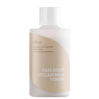 Поживний тонер з екстрактом ямсу Isntree Yam Root Vegan Milk Toner 200 мл
