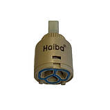 Картридж змішувача 30 мм діаметр без ніжок бежевий Хайба HAIBA (AC0618), фото 3