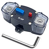 Автоскид запобіжник 12-48В 50А автомат Вологозахист IP67, фото 2